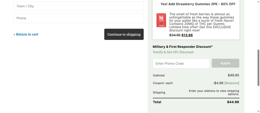 15% Off on THC-infused Seltzers - Shop at Hi Seltzer